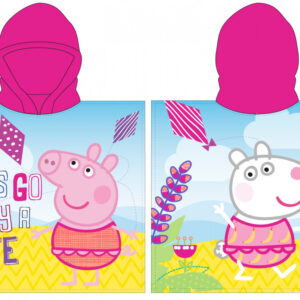 Peppa malac strand törölköző poncsó 55*110cm (Fast Dry)