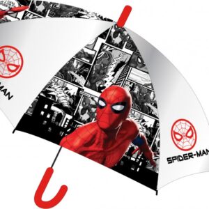 Pókember Comic gyerek félautomata átlátszó esernyő Ø74 cm – Játékmancs
