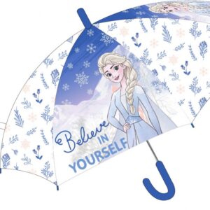 Disney Jégvarázs Believe gyerek félautomata átlátszó esernyő Ø74 cm – Játékmancs