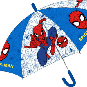 Pókember Web Blue gyerek félautomata átlátszó esernyő Ø74 cm
