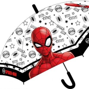 Pókember Hero gyerek félautomata átlátszó esernyő Ø74 cm – Játékmancs