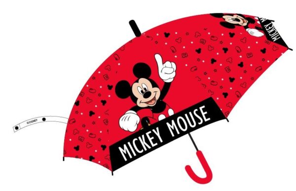 Disney Mickey gyerek félautomata esernyő Ø78 cm