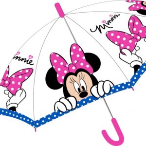 Disney Minnie Pink Bow gyerek félautomata átlátszó esernyő Ø74 cm – Játékmancs