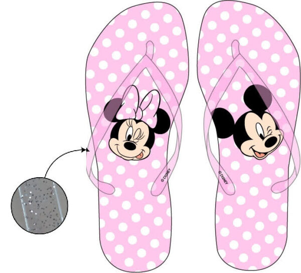 Disney Minnie gyerek papucs, Flip-Flop 26-33 - Image 2