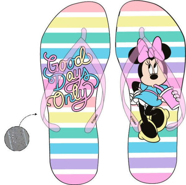 Disney Minnie gyerek papucs, Flip-Flop 26-33 - Image 4