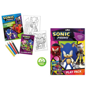 Sonic a sündisznó Prime színező szett – Játékmancs