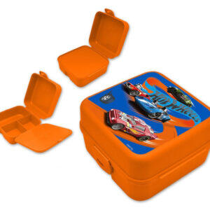 Hot Wheels több rekeszes uzsonnás doboz, szendvicsdoboz