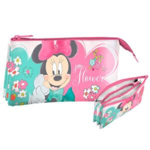 Disney Minnie gyerek neszeszer, tolltartó 3 rekeszes