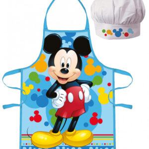 Disney Mickey Grinning Colors gyerek kötény 2 darabos szett