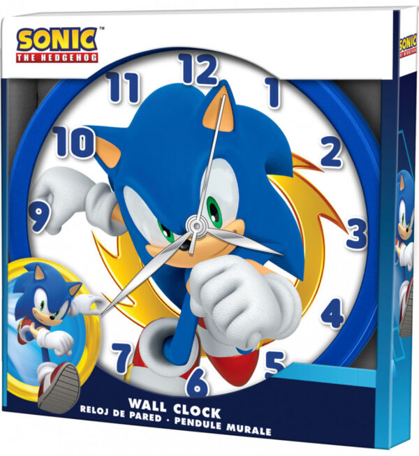 Sonic a sündisznó falióra 25 cm - Image 2