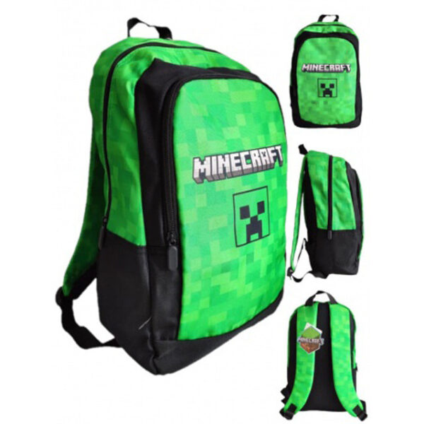 Minecraft Creepers iskolatáska, táska 40 cm - Image 2