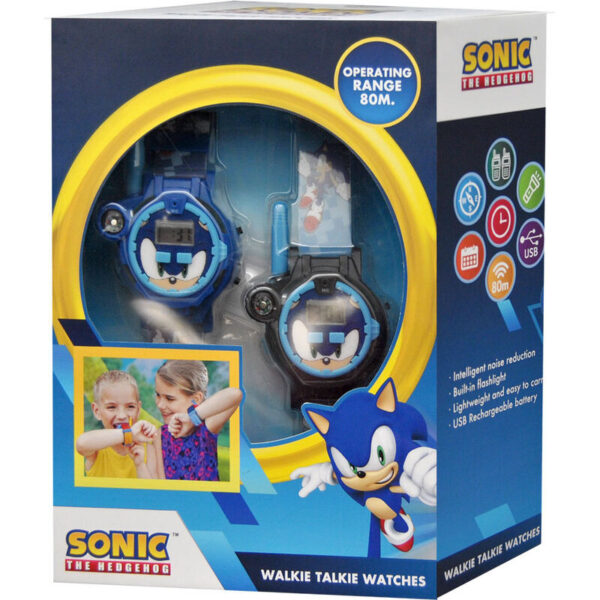 Sonic a sündisznó Walkie Talkie és óra - Image 4