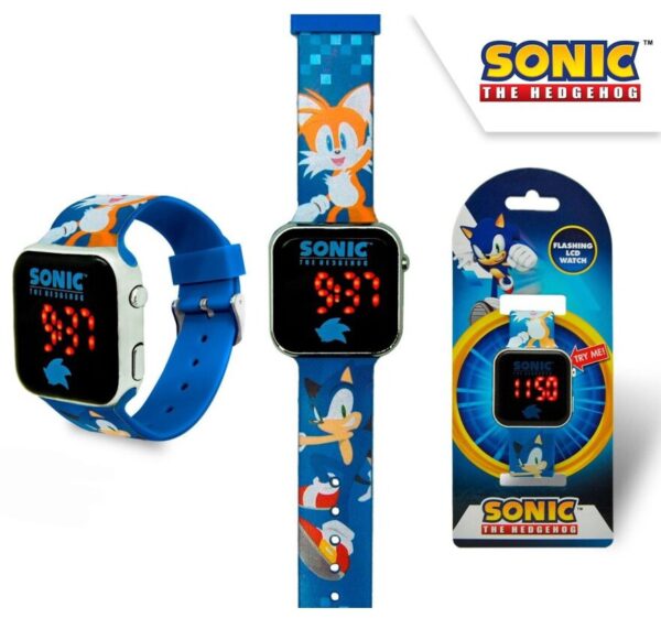 Sonic a sündisznó Prime digitális LED karóra - Image 2