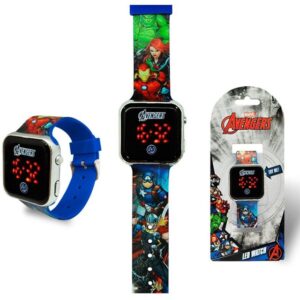 Bosszúállók Team Spirit digitális LED karóra – Játékmancs