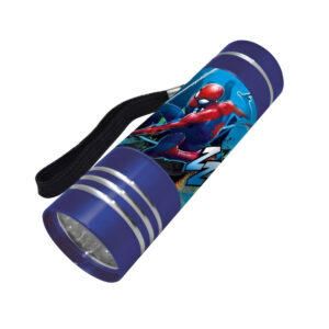 Pókember Blue LED elemlámpa 9 cm – Játékmancs