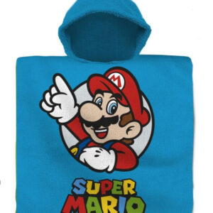 Super Mario Victory strand törölköző poncsó 60x120 cm