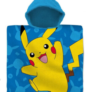 Pokémon Blue strand törölköző poncsó 60x120 cm