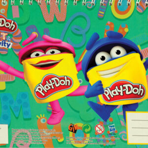 Play-Doh Art A/4 spirál vázlatfüzet