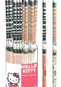 Hello Kitty Stay Sunny HB grafit ceruza radír véggel
