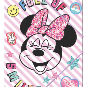 Disney Minnie Smiles A/4 gumis mappa – Játékmancs