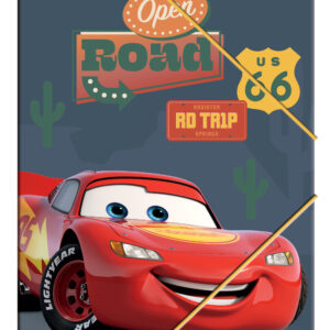 Disney Verdák Road A/4 gumis mappa – Játékmancs