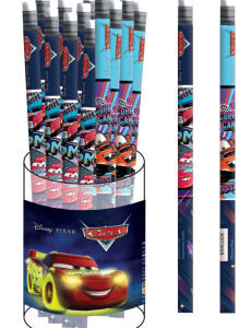 Disney Verdák RPM HB grafit ceruza radír véggel