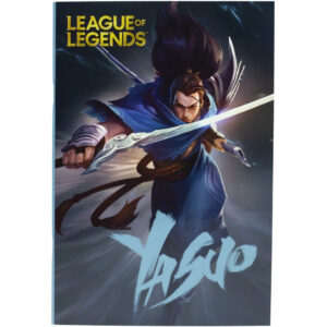 League of Legends Yasuo B/5 vonalas füzet 40 lapos – Játékmancs