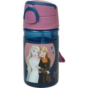 Disney Jégvarázs Sisters műanyag kulacs akasztóval 350 ml