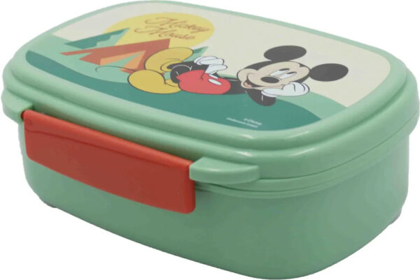 Disney Mickey Nature szendvicsdoboz + evőeszköz szett - Image 3