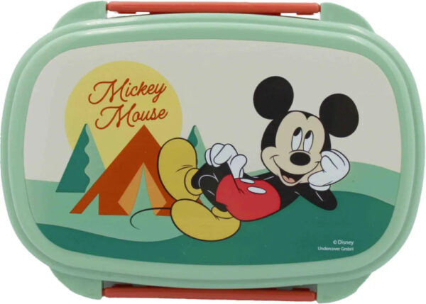 Disney Mickey Nature szendvicsdoboz + evőeszköz szett - Image 4