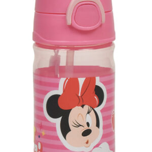 Disney Minnie Wink műanyag kulacs akasztóval 350 ml
