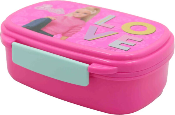 Barbie Love szendvicsdoboz + evőeszköz szett - Image 3