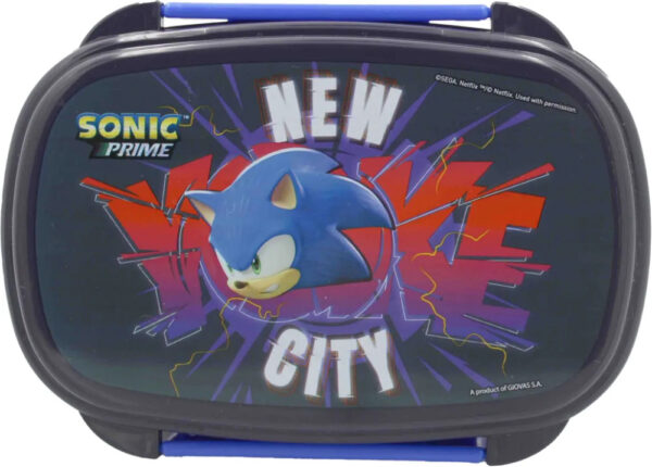 Sonic a sündisznó Get Me szendvicsdoboz + evőeszköz szett - Image 4