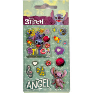Disney Lilo és Stitch, A csillagkutya Angel hologrammos matrica szett