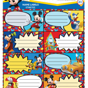 Disney Mickey Fun Times füzetcímke 16 db-os – Játékmancs