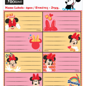 Disney Minnie Wink füzetcímke 16 db-os – Játékmancs