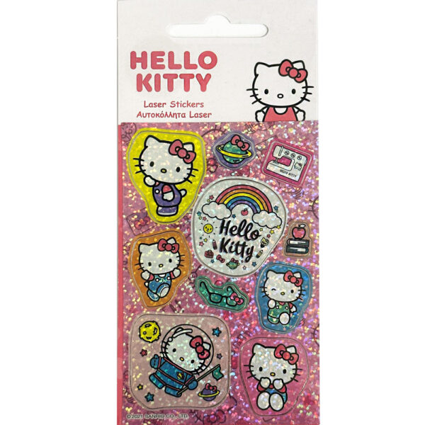 Hello Kitty Shining hologrammos matrica szett