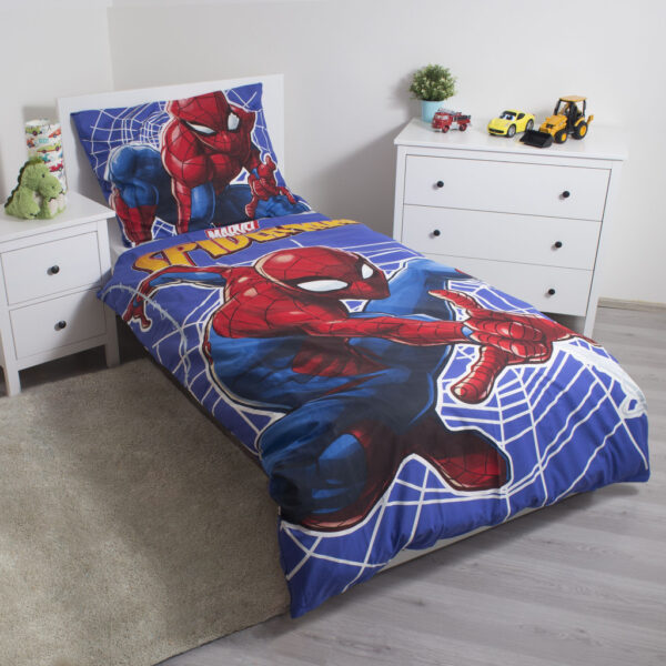 Pókember Web sötétben világító ágyneműhuzat 140×200cm, 70×90 cm - Image 2