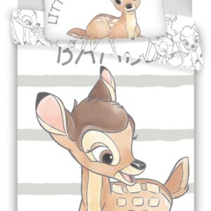 Disney Bambi Little One gyerek, ovis ágyneműhuzat 100×135cm, 40×60 cm