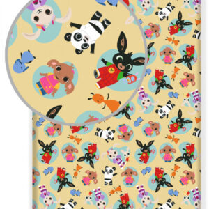 Bing Tiny Town gumis lepedő 90x200 cm