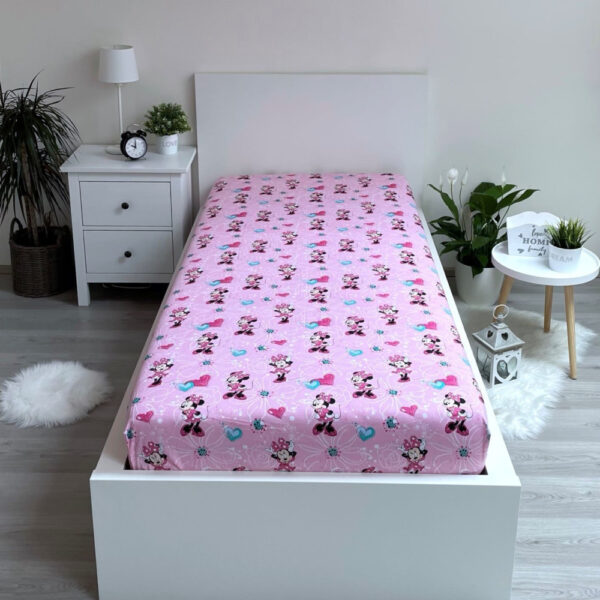 Disney Minnie Flowers gumis lepedő 90x200 cm - Image 2
