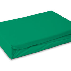 Zöld Menthol frottír gumis lepedő 180x200 cm