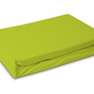 Zöld Lime frottír gumis lepedő 180x200 cm