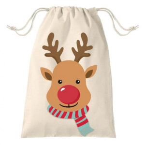 Rénszarvas Red Nose zsák 80 cm – Játékmancs