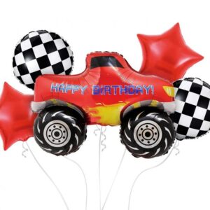 Monster Truck fólia lufi 5 db-os szett