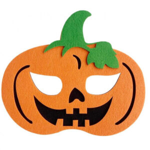 Scary Pumpkin, Tök filc maszk 18 cm