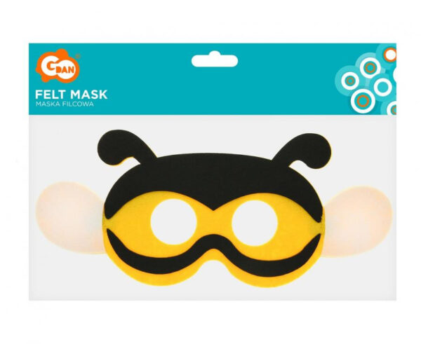 Bee, Méhecske filc maszk 25 cm - Image 3