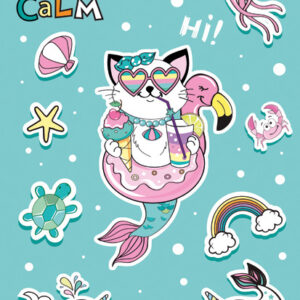 Állatos Cat Vibes A/4 gumis mappa – Játékmancs