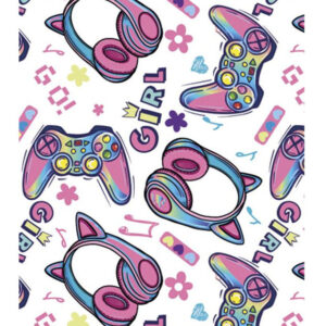 Gamer Girl A/4 gumis mappa – Játékmancs