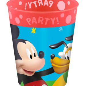 Disney Mickey Rock the House micro prémium műanyag pohár szett 4 db-os 250 ml